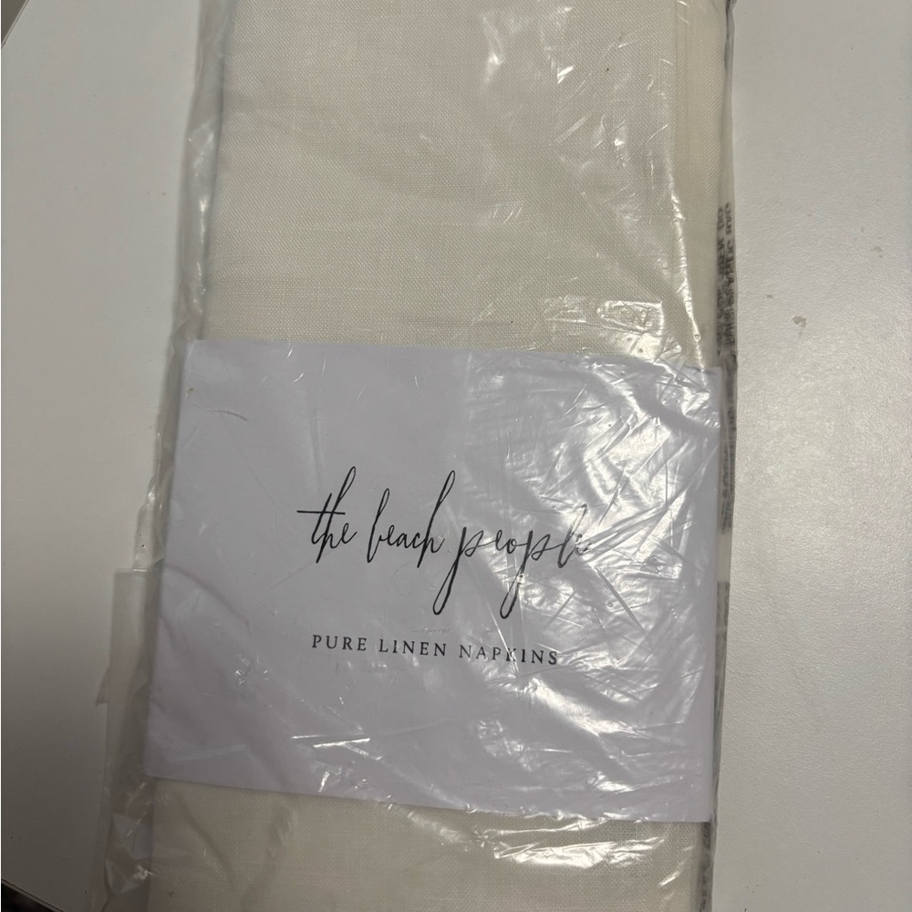 White Linen Napkins